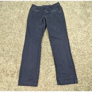 Vineyard Vines Pants Mens 30x32 Navy Blue Slim Fit Breaker Preppy Chino Khaki